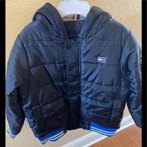 Tommy Hilfiger Padded Hoodie Boys Medium 10/12